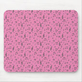 Tapis De Souris Musical Noir (Devant)