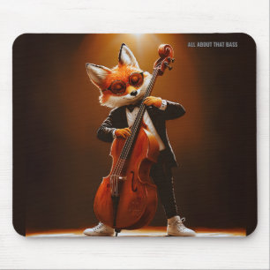 Tapis de souris Musicien de Jazz Contrebassiste Re
