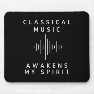 Tapis De Souris Musique Clique Réveille Mon Esprit Inspirant Music