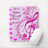 Tapis De Souris Musique d'amour_ (Avec souris)