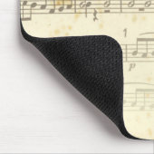 Tapis De Souris musique de feuille (Coin)