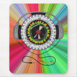 Tapis de souris Musique de la vie
