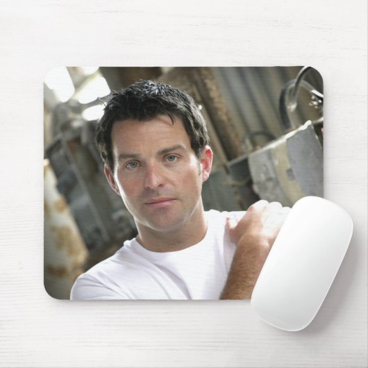 Tapis De Souris Musique de Ryan Kelly - Mousepad - blanc simple T (Avec souris)