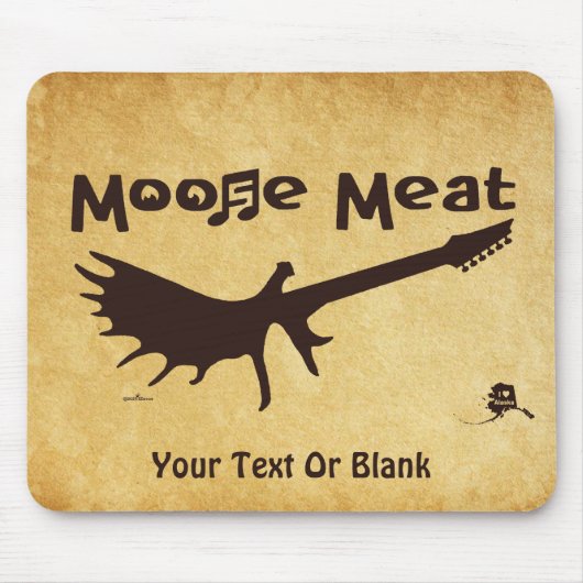 Tapis De Souris Musique Moose Meat Rock (Devant)