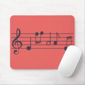 Tapis De Souris Musique Mousepad (Avec souris)