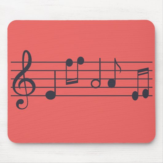 Tapis De Souris Musique Mousepad (Devant)