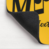 Tapis De Souris MUSIQUE mousepad personnalisé (Coin)