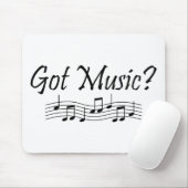 Tapis De Souris Musique obtenue ? (Notes 1) (Avec souris)