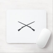 Tapis De Souris Musquets traversés (Avec souris)