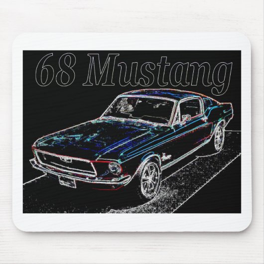 Tapis De Souris mustang 68 (Devant)