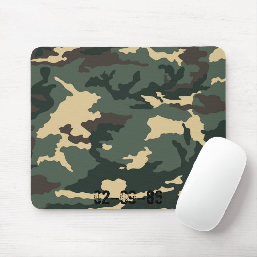 Tapis De Souris Muster Camouflage (Avec souris)