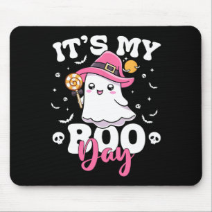 Tapis De Souris My Boo Day mignon Halloween Anniversaire Fille Fan
