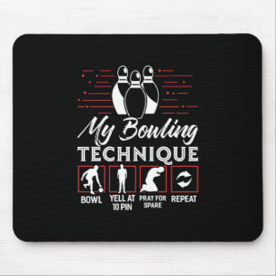 Tapis De Souris My Bowling Technique