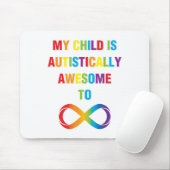 Tapis De Souris My Child Autistically (Avec souris)