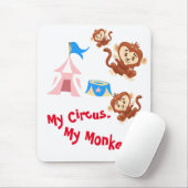 Tapis De Souris My Circus. My Monkeys. (Avec souris)