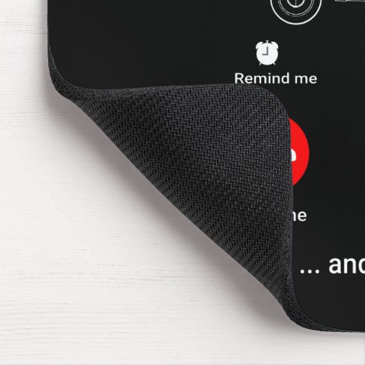 Tapis De Souris My Duck is Calling | Funny 2CV Oldtimer Smartphone (Coin)