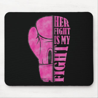 Tapis De Souris My Fight Breast Cancer Awareness Fami