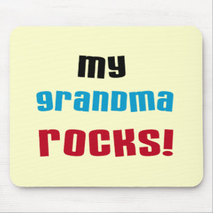 Tapis De Souris My Grandma Rocks T-shirts et cadeaux