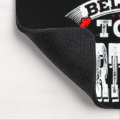 Tapis De Souris My Heart Belongs To A Bartender Valentine Day  (Coin)