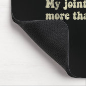 Tapis De Souris My Joint Go Out More Than I Do Funny Skeleton (Coin)