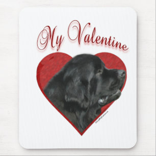 Tapis De Souris My Newfoundland Valentine