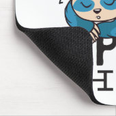 Tapis De Souris My official napping shirt - Lazy sleeping Sloth (Coin)