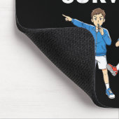 Tapis De Souris My Pe Teacher Survived 67 Days Of Me Student Back (Coin)