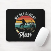 Tapis De Souris My Retirement Plan Surfing Retirement Plan  (Avec souris)