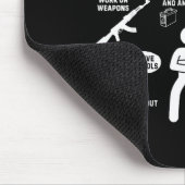 Tapis De Souris My Retirement Plan Work On Weans By Guns And Ammo  (Coin)