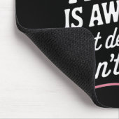 Tapis De Souris My Trainer Is Awesome But Can't Count Funny Gym (Coin)