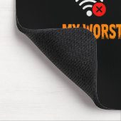Tapis De Souris My Worst Funny For Gamers  (Coin)
