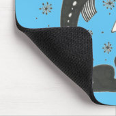 Tapis De Souris Mycénienne Grec Inspiré de poisson bleu Pad souris (Coin)