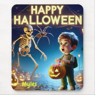 Tapis De Souris MYLES ~ Bonne Halloween ~ Mousepad