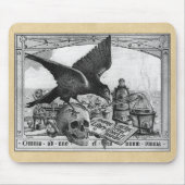 Tapis De Souris Mystère de l'Alchimie Sepia Mousepad (Devant)