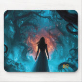 Tapis De Souris Mysterious Dreamlike Enchanted Dark Magical.Forest (Devant)