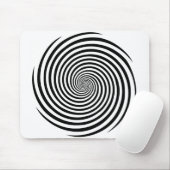 Tapis De Souris Mystifiez votre souris avec la spirale hypnose de  (Avec souris)