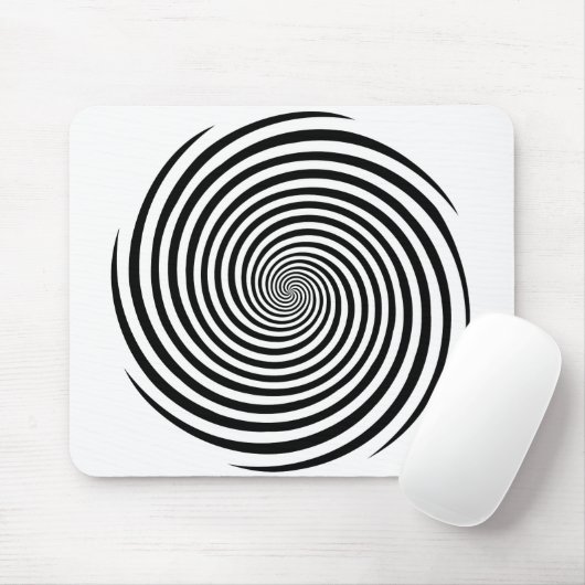 Tapis De Souris Mystifiez votre souris avec la spirale hypnose de  (Avec souris)