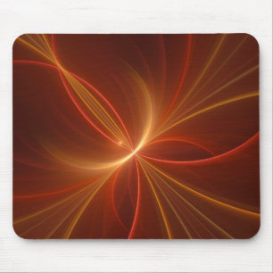 Tapis De Souris Mystique Abstrait Fractal Art Moderne Couleurs cha