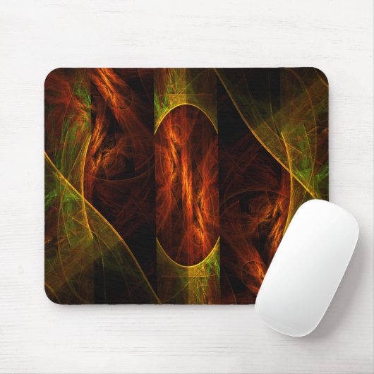 Tapis De Souris Mystique Art Abstrait Mousepad (Avec souris)