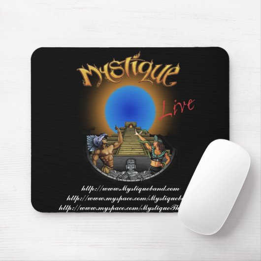 Tapis de souris mystique de bande (Avec souris)