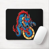 Tapis De Souris Mythical Creatures China New Year Chinese New Year (Avec souris)