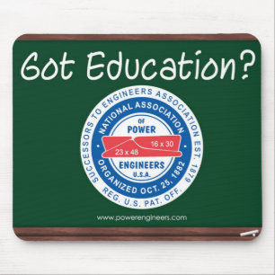 Tapis De Souris N.A.P.E. Logo Mousepad d'éducation