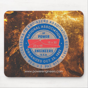 Tapis De Souris N.A.P.E. Logo Mousepad du feu