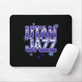 Tapis De Souris N Utah Jazz Christmas Ugly Sweater (Avec souris)