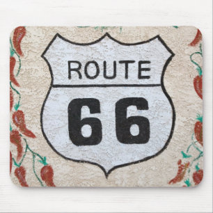 Tapis De Souris NA, États-Unis, Arizona, Holbrook Route 66 panneau