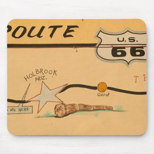 Tapis De Souris Na, Etats-Unis, Arizona, peinture murale de route (Devant)
