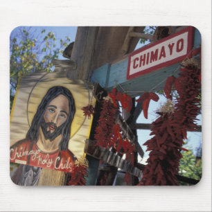 Tapis De Souris NA, États-Unis, Nouveau-Mexique, Père Noël Fe.