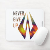 Tapis De Souris N'abandonnez jamais - Kimi Raikkonen (Avec souris)