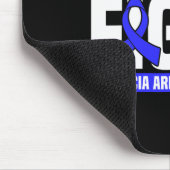 Tapis De Souris N'Abandonnez Jamais Sans Un Soutien De Combat Alop (Coin)