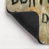 Tapis De Souris N'abandonnez pas les graffitis (Coin)